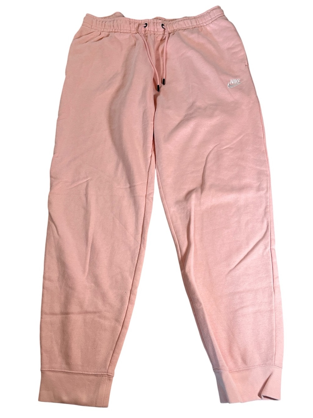 Nike Light Pink Jogger Sweatpants. 
Large. Comfortable. Soft. Like new.
